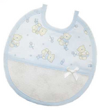 Bavaglino in Tela Fantasia Orsetti