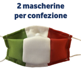 MASCHERINE PROTETTIVE ADULTO TRICOLORE - Cucirini Tre Stelle