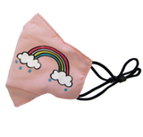 MASCHERINA BABY ARCOBALENO ROSA - Cucirini Tre Stelle