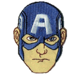 Applicazioni Termoadesive CAPITAN AMERICA - Cucirini Tre Stelle