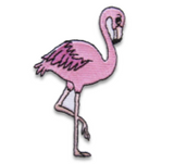 Applicazioni Termoadesive FENICOTTERO ROSA - Cucirini Tre Stelle