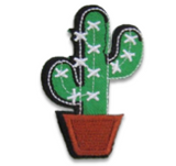 Applicazioni Termoadesive CACTUS - Cucirini Tre Stelle