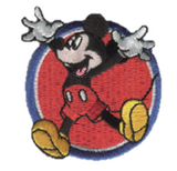 Applicazioni Termoadesive MICKEY 3458-08 - Cucirini Tre Stelle