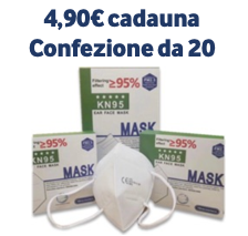 Mascherina Protettiva FFP2 (BOX) - Cucirini Tre Stelle